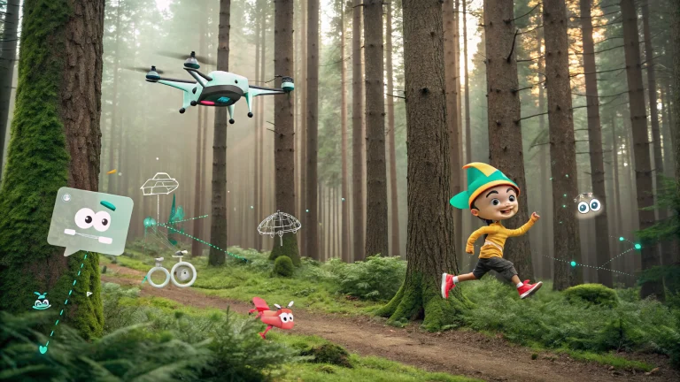 Veo-2-AI-Forest-Tracking